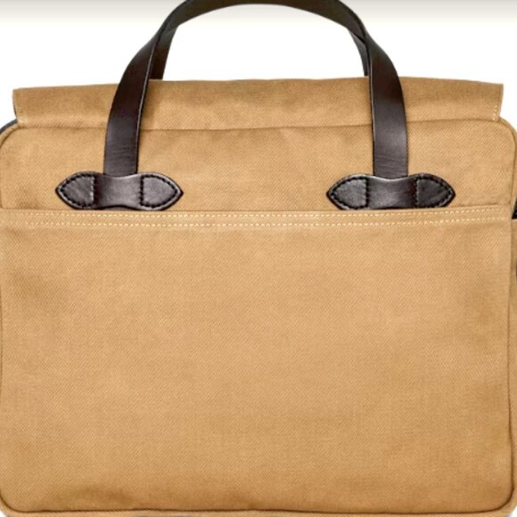 Rugged Filson Briefcase Twill, Canvas, and Leather - Picture 2 of 2